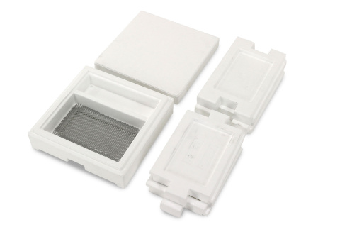 Mini Plus z osiatkowaną dennicą styropianowy Mini Plus z osiatkowaną dennicą styropianowy