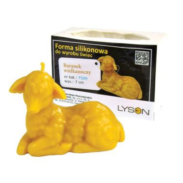Forma silikonowa - BARANEK WIELKANOCNY 7 cm