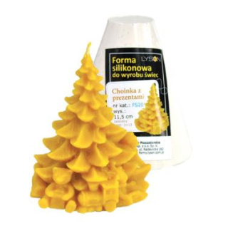 Forma silikonowa - CHOINKA Z PREZENTAMI 11,5 cm