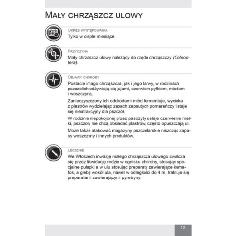 Broszura CHOROBY I SZKODNIKI PSZCZOŁY MIODNEJ - P. Chorbiński Broszura CHOROBY I SZKODNIKI PSZCZOŁY MIODNEJ - P. Chorbiński