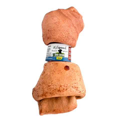 Kość dla psa wiązana 15/18 cm - o smaku Jagnięciny